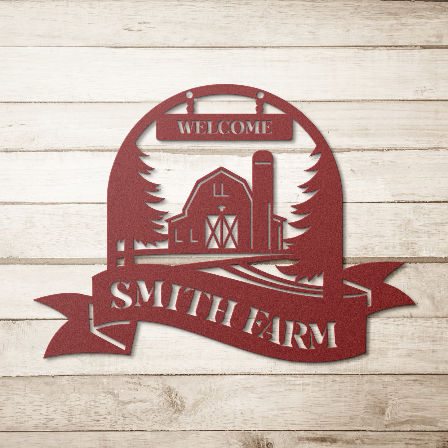 Barn Banner Name Sign