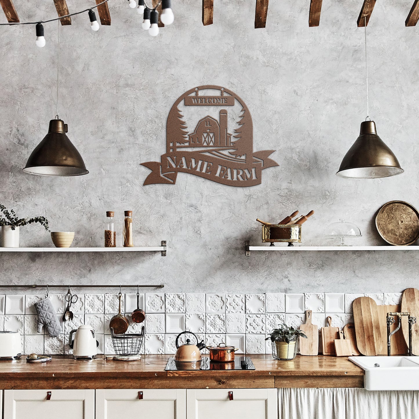 Barn Banner Name Sign