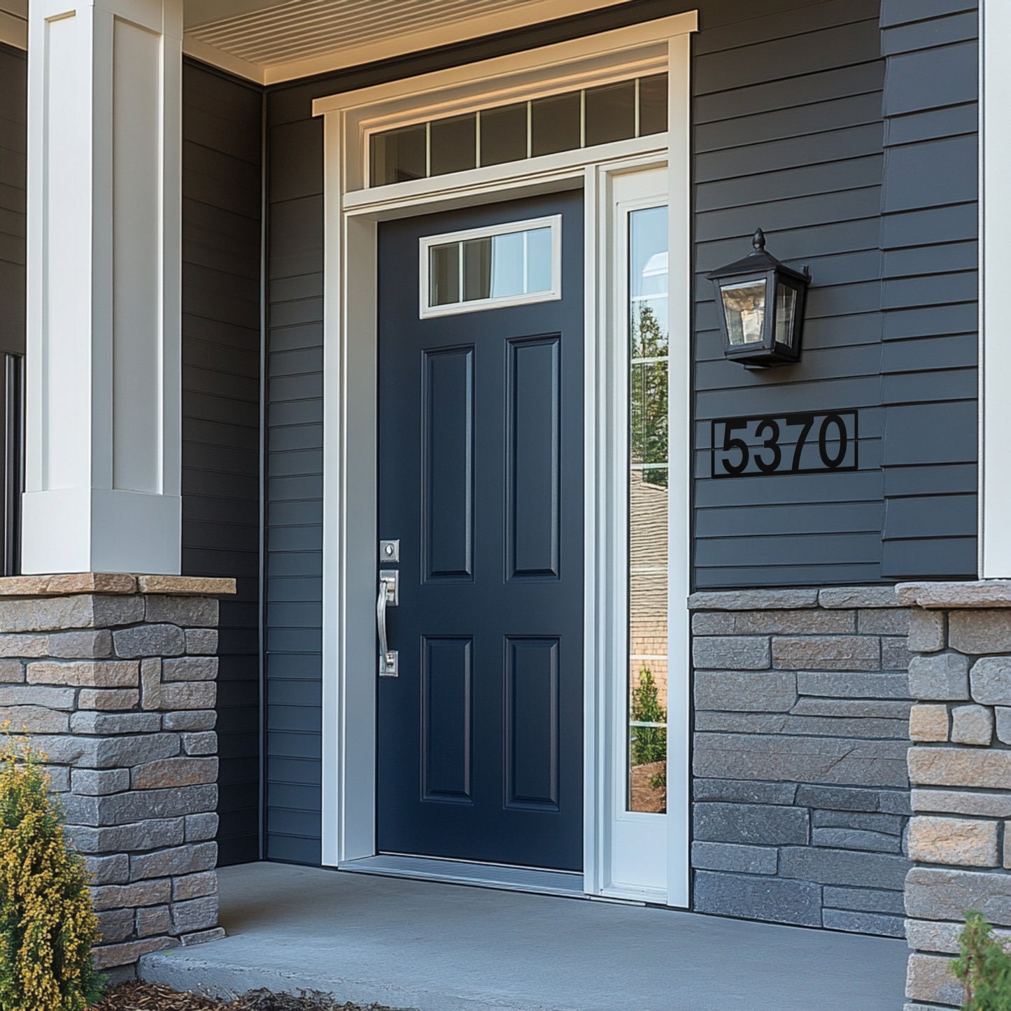 Horizontal Number Plaque