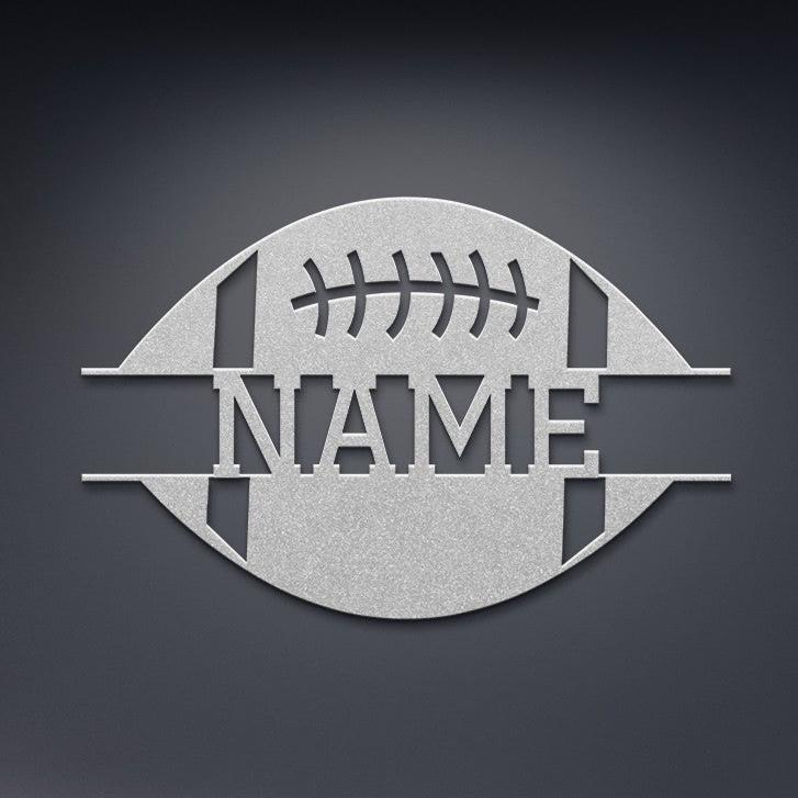 Football Name Sign