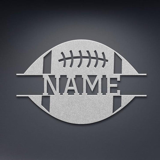 Football Name Sign
