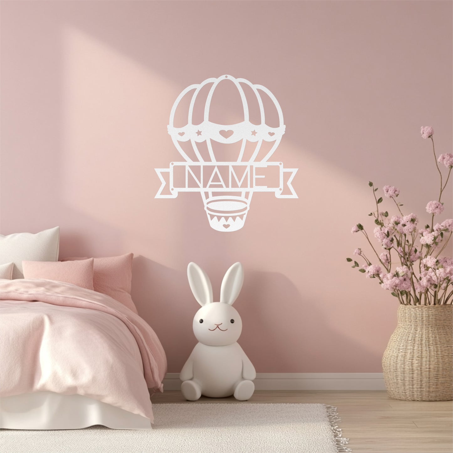 Hot Air Balloon Name Sign
