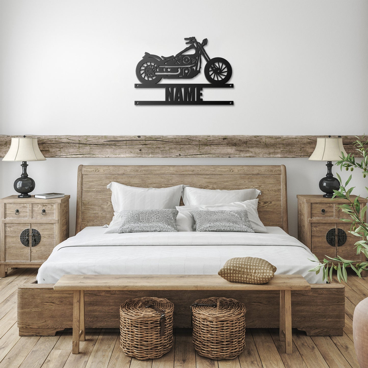 Motorcycle Name Sign