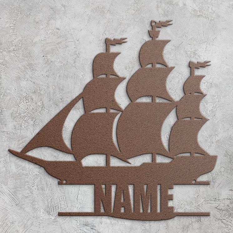 Ship Name Sign
