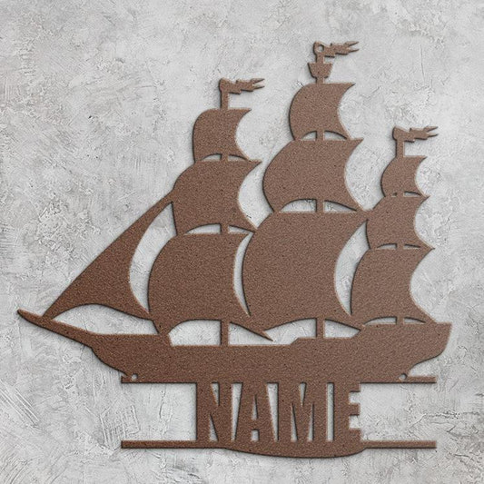Ship Name Sign