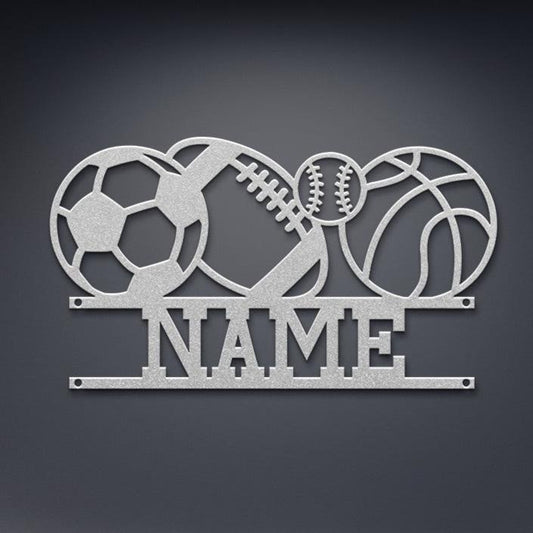 Sports Name Sign