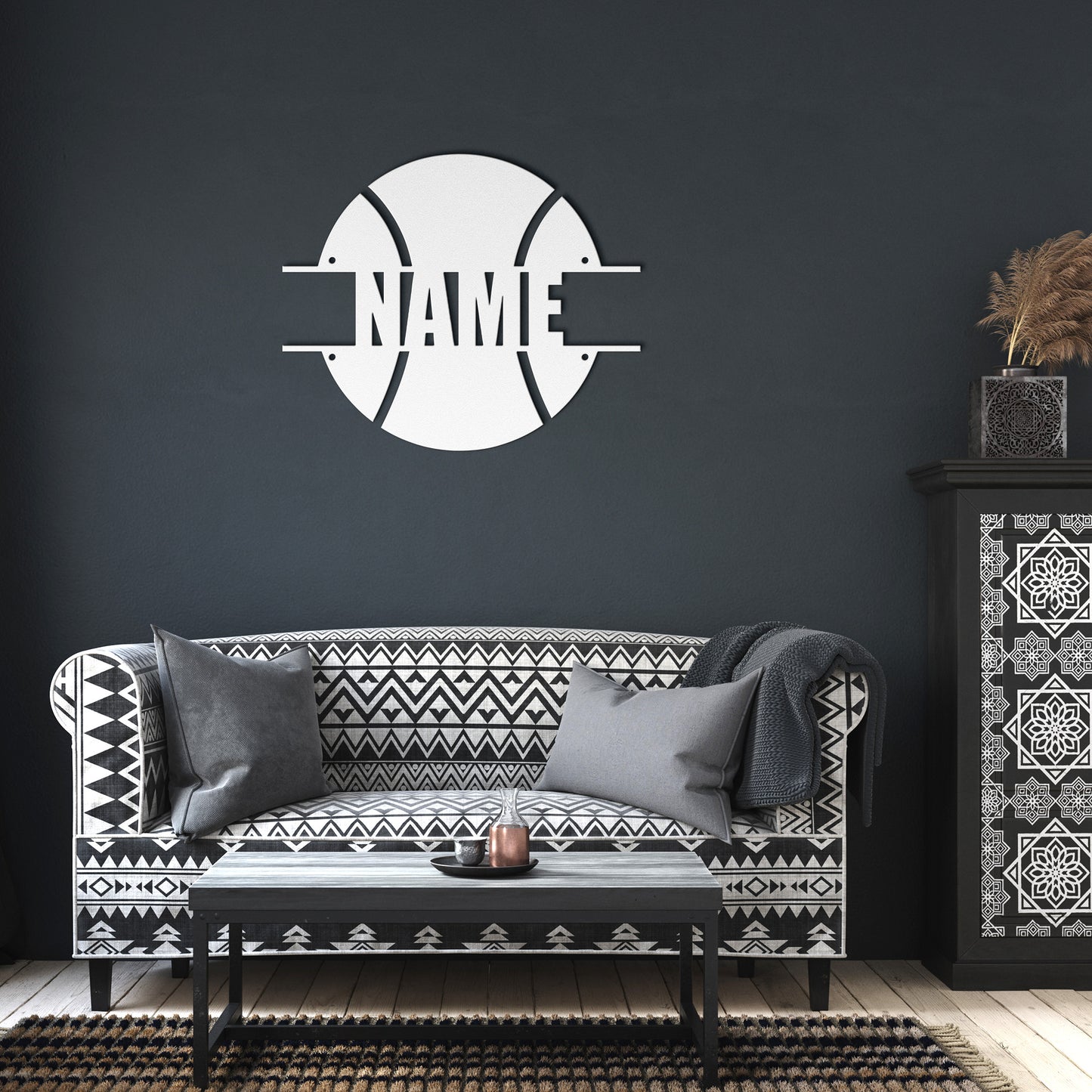 Tennis Ball Name Sign