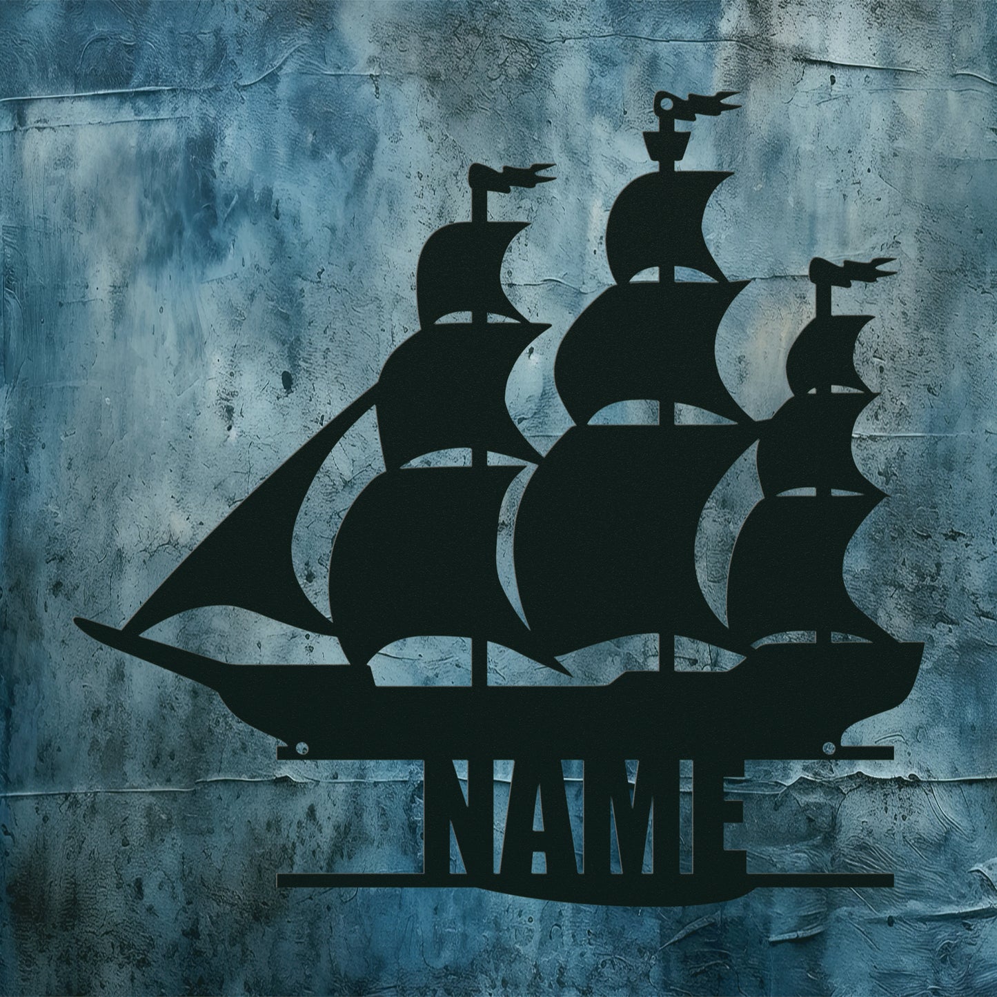 Ship Name Sign