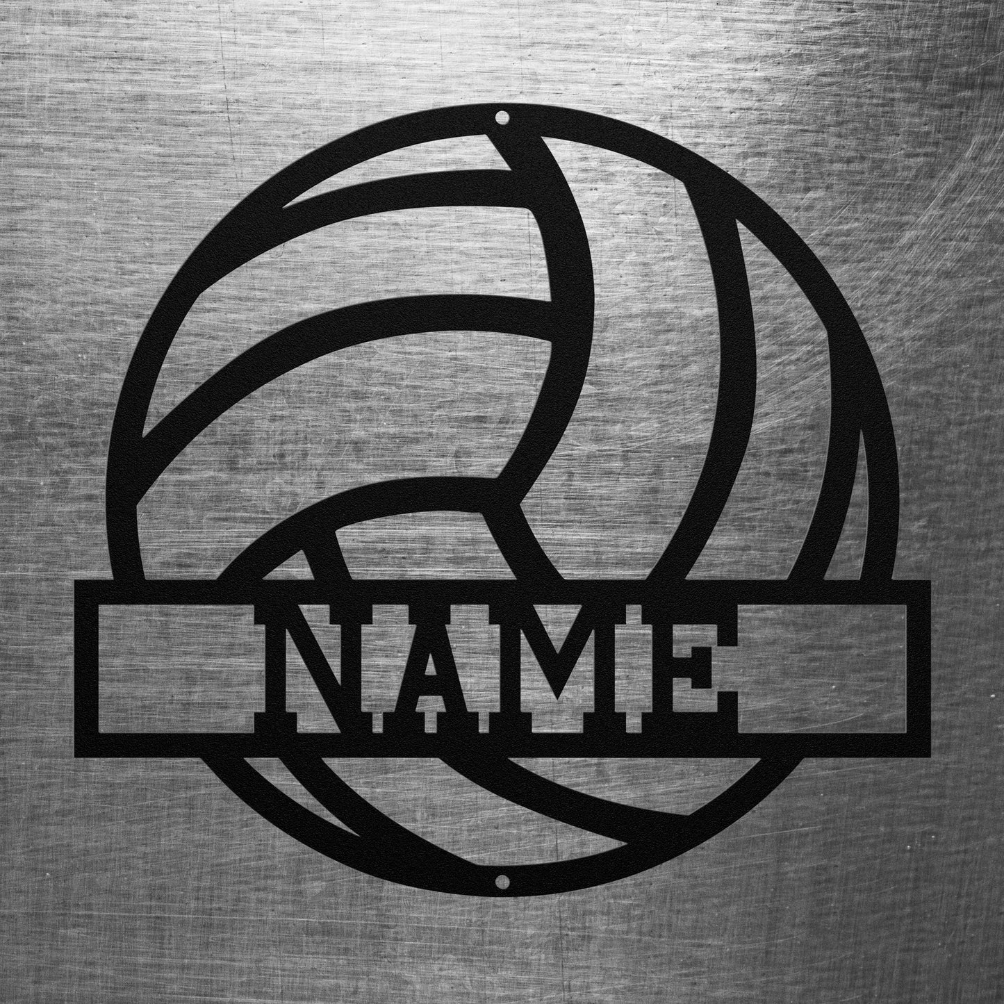 Volleyball Name Sign
