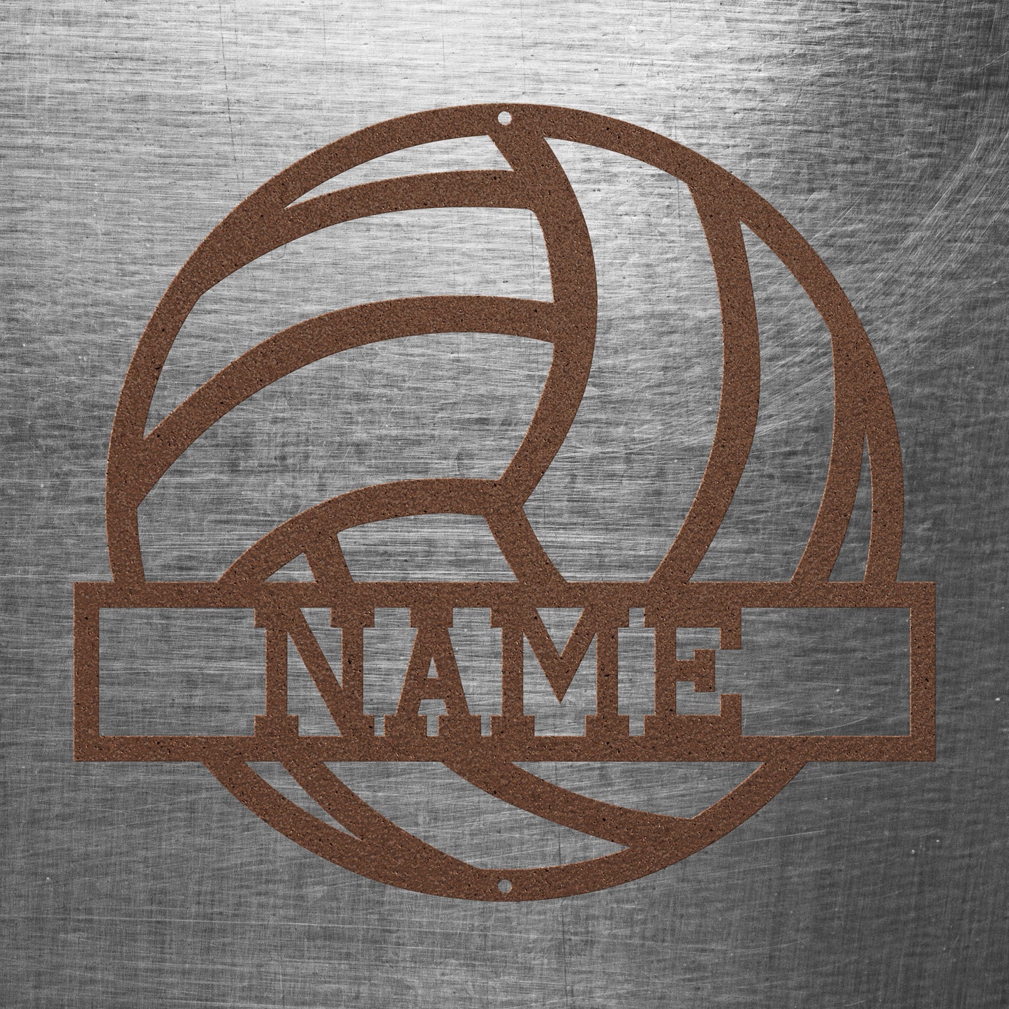 Volleyball Name Sign