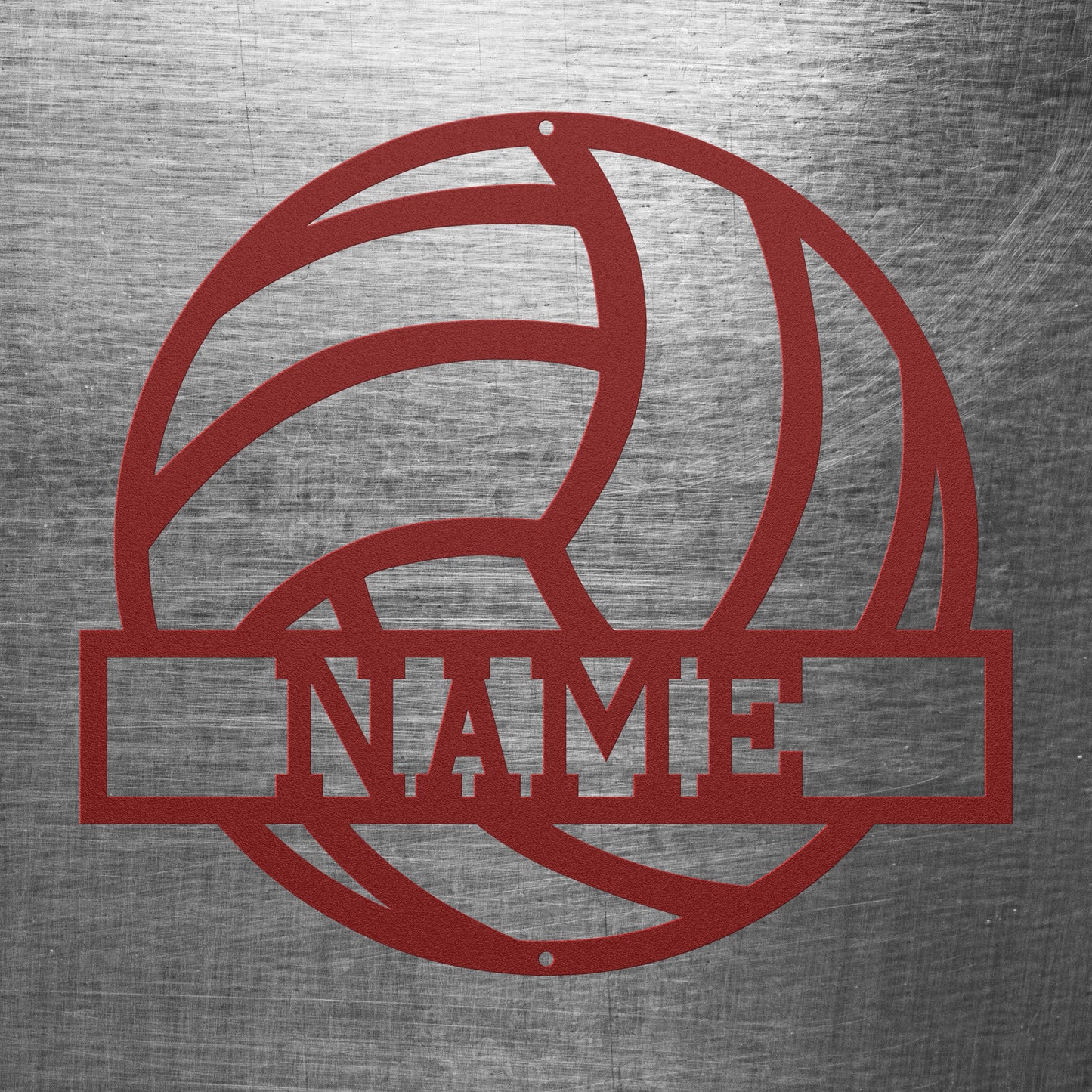 Volleyball Name Sign