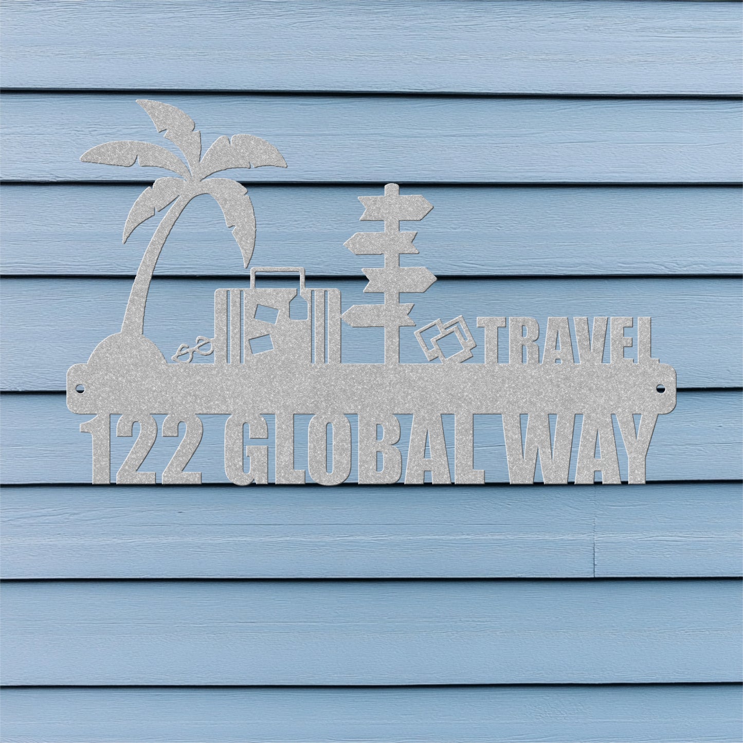 Travel Elements Address Sign