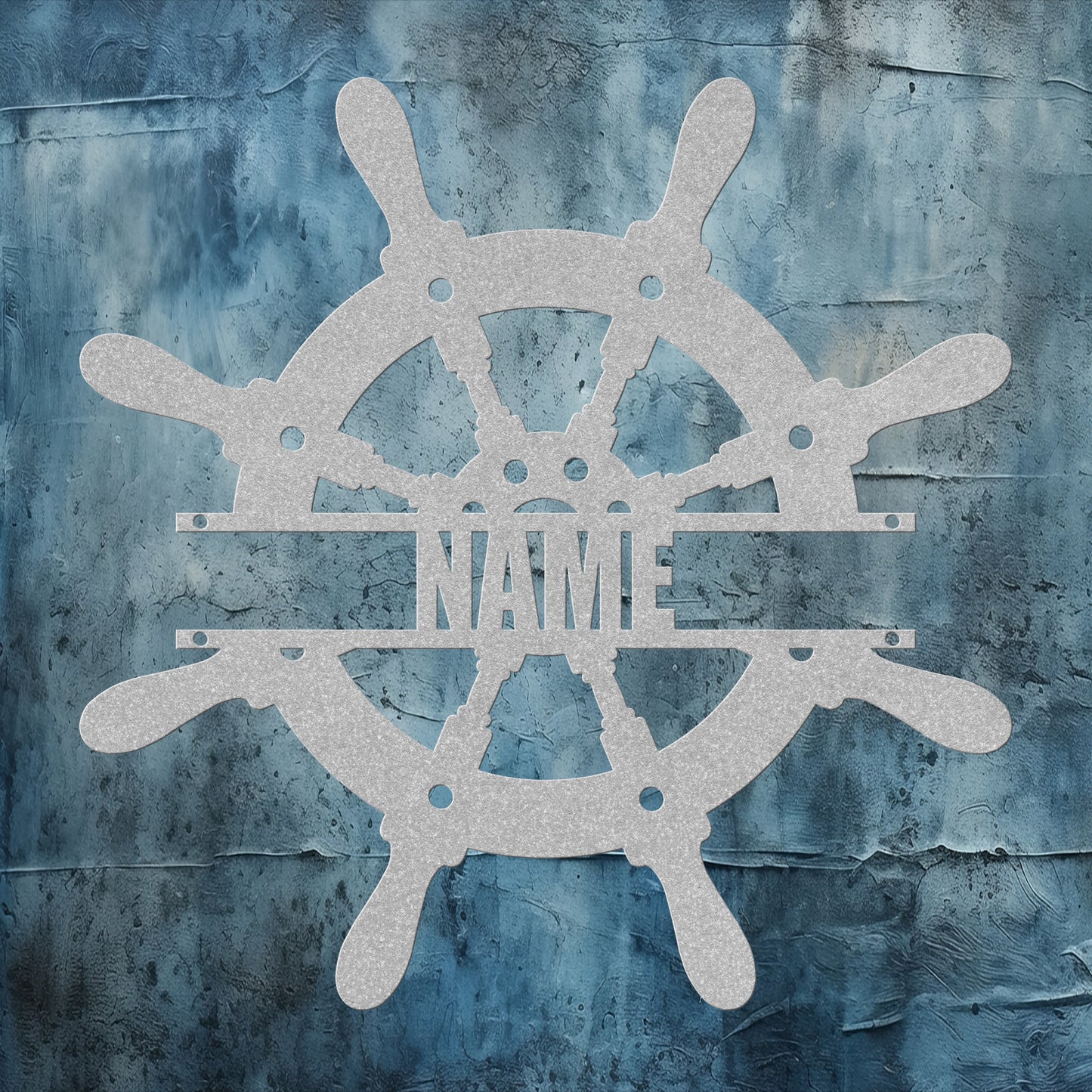 Ship Helm Name Sign