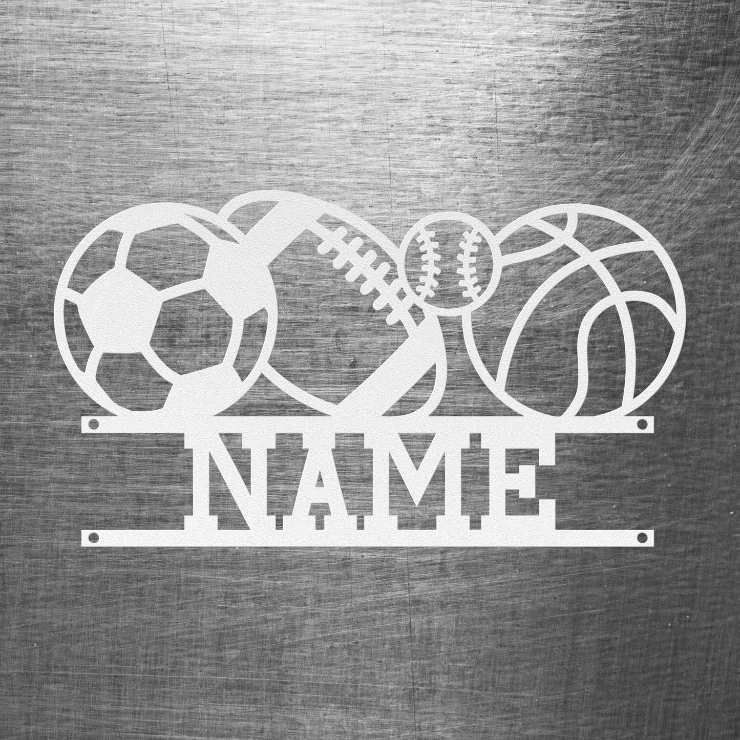 Sports Name Sign
