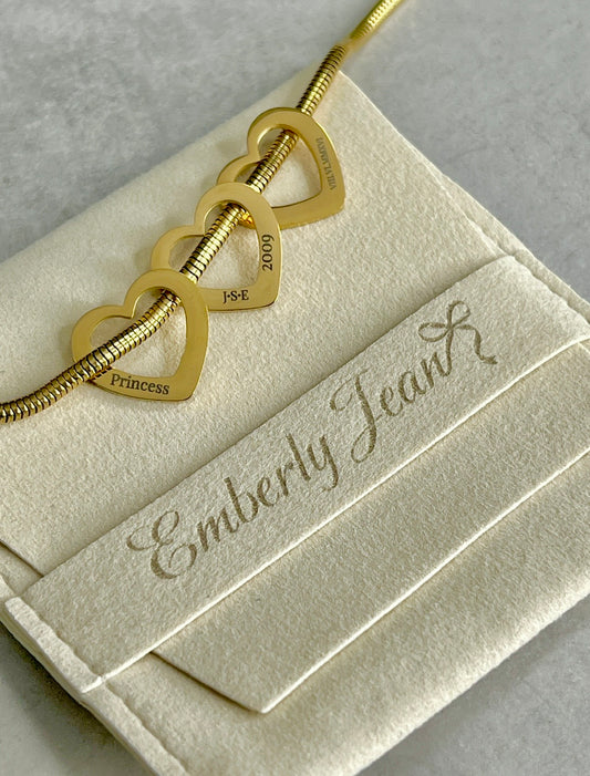 Heart Charm Bracelet