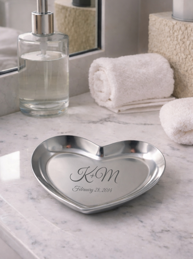 Heart Shaped Trinket Dish