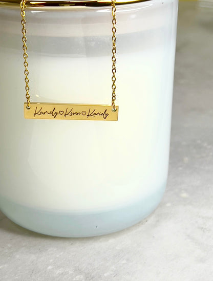 Horizontal Bar Necklace