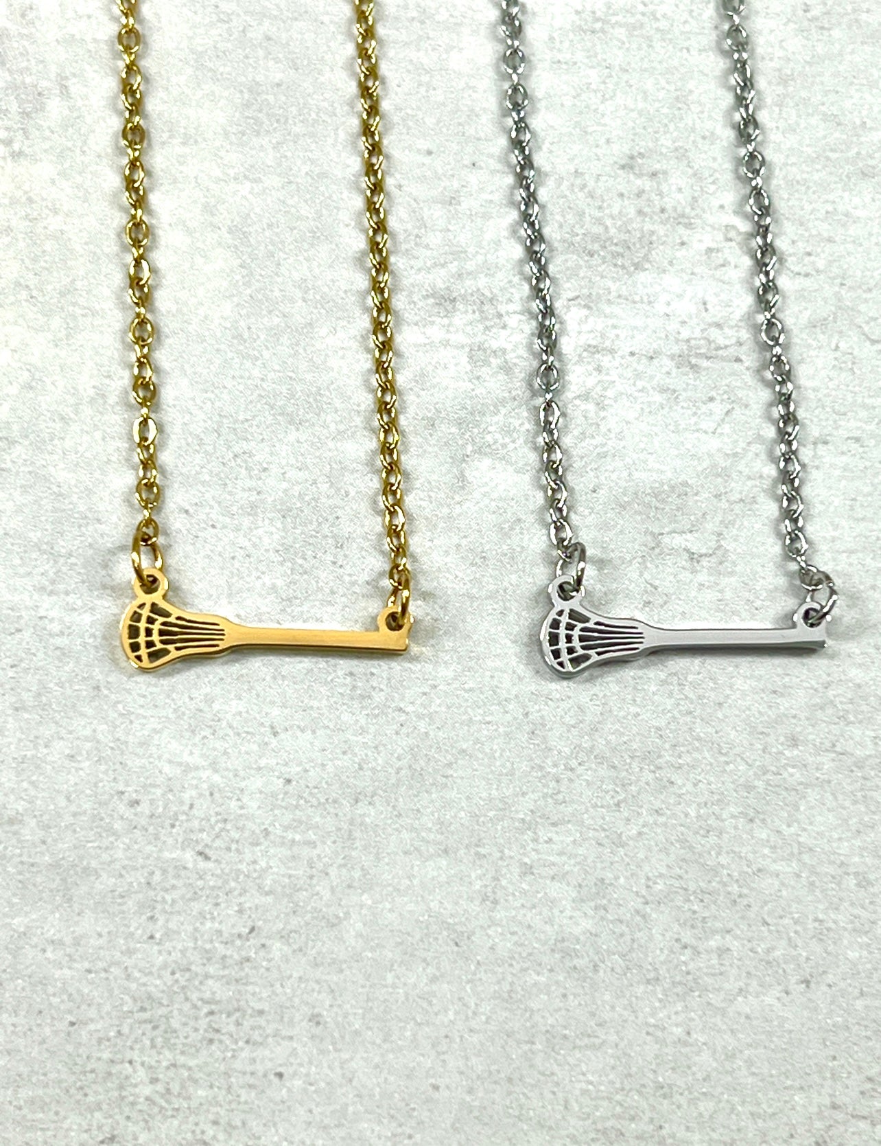 Minimalist Lacrosse Necklace