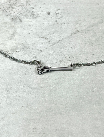 Minimalist Lacrosse Necklace