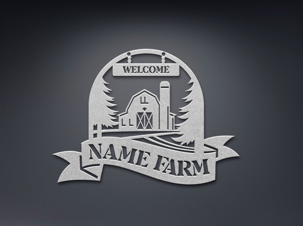 Barn Banner Name Sign