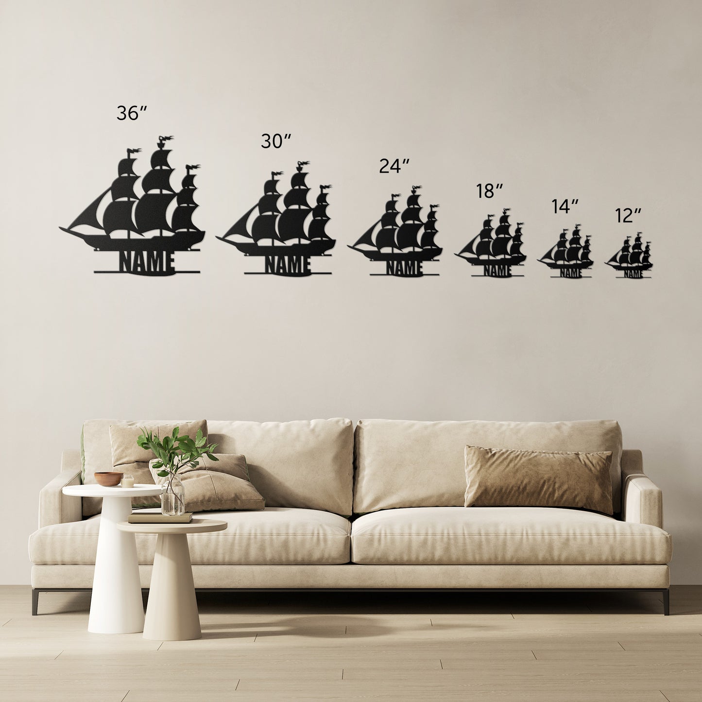 Ship Name Sign