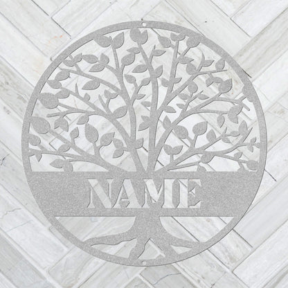 Family Tree Name Sign