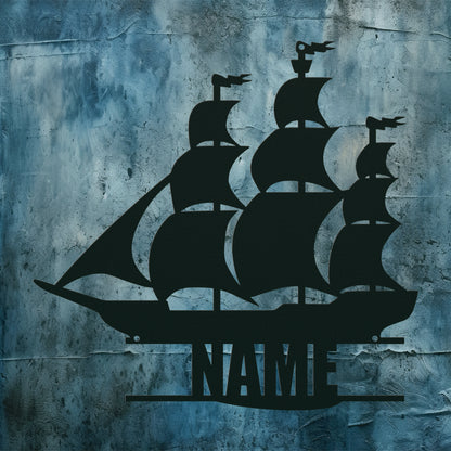 Ship Name Sign