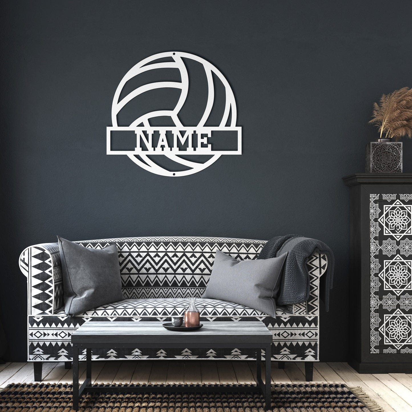 Volleyball Name Sign