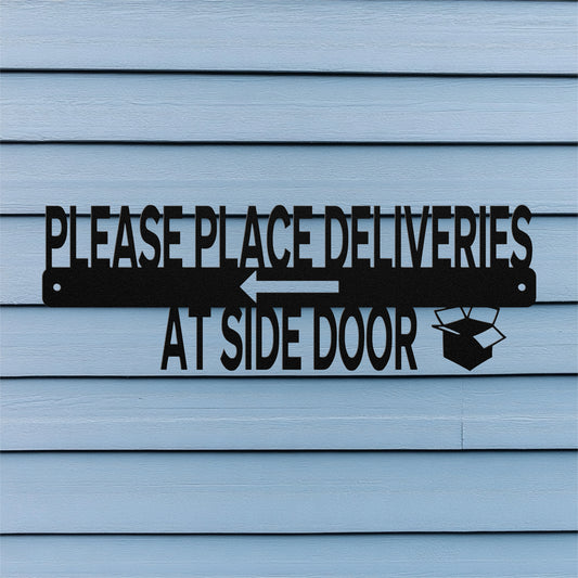 Side Delivery Sign