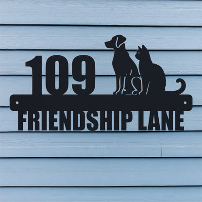 Pet Address Sign