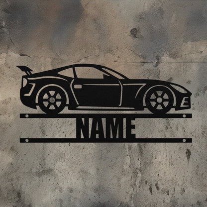 Car Name Sign