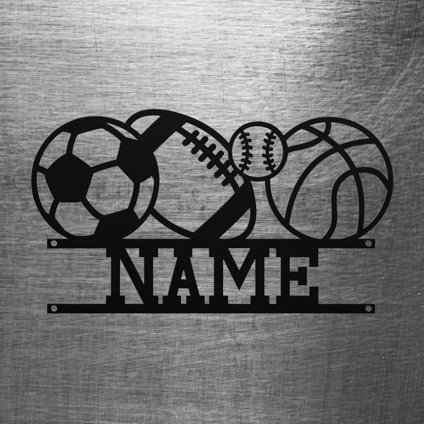 Sports Name Sign